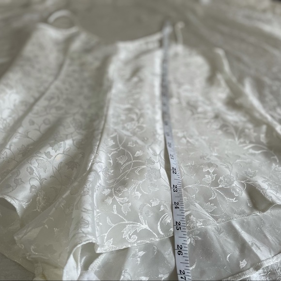 White lingerie teddy one-piece with floral detail from Presence Lingerie - Picture 7 of 13